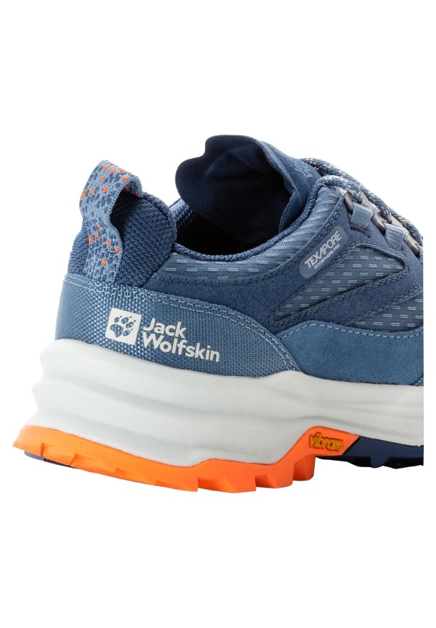 Jack Wolfskin Cyrox Texapore Low Wandelschoenen Dames Blauw | 39065765