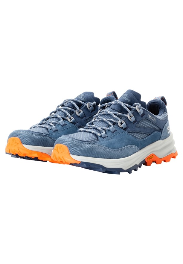 Jack Wolfskin Cyrox Texapore Low Wandelschoenen Dames Blauw | 39065765