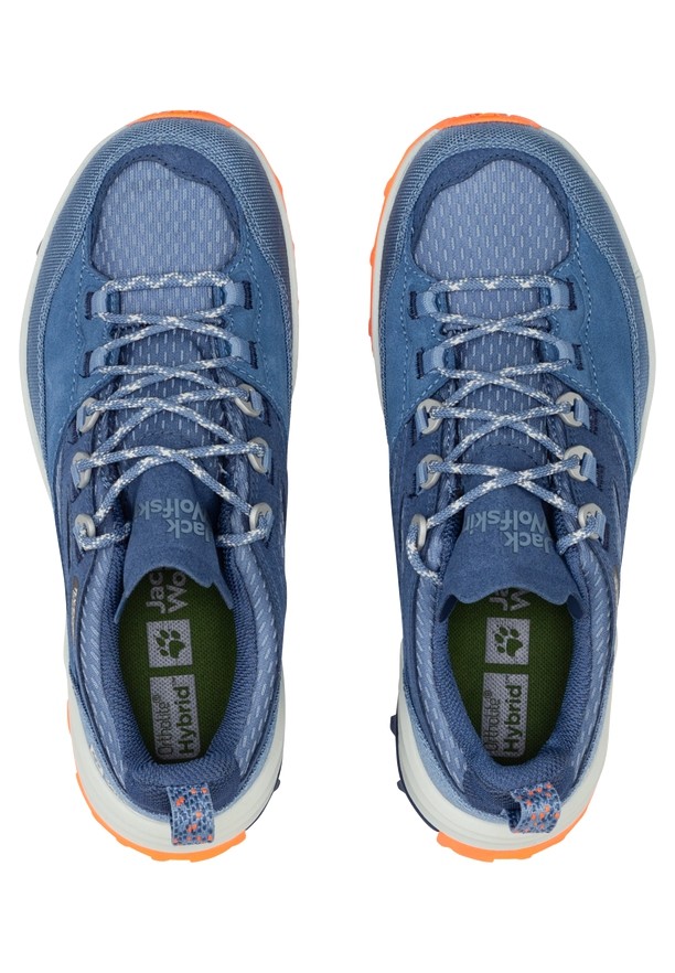 Jack Wolfskin Cyrox Texapore Low Wandelschoenen Dames Blauw | 39065765