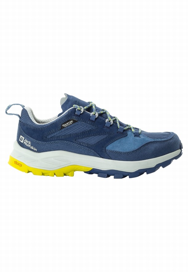 Jack Wolfskin Cyrox Texapore Low Wandelschoenen Heren Donkerblauw | 99765388