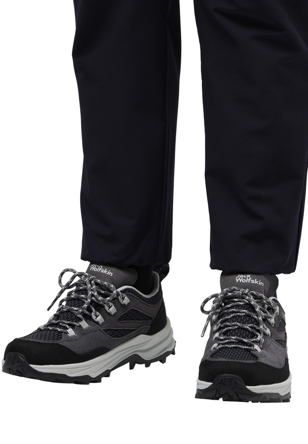 Jack Wolfskin Cyrox Texapore Low Wandelschoenen Dames Zwart | 51479386