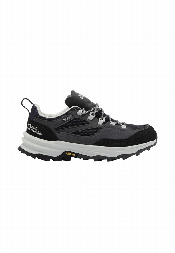 Jack Wolfskin Cyrox Texapore Low Wandelschoenen Dames Zwart | 51479386
