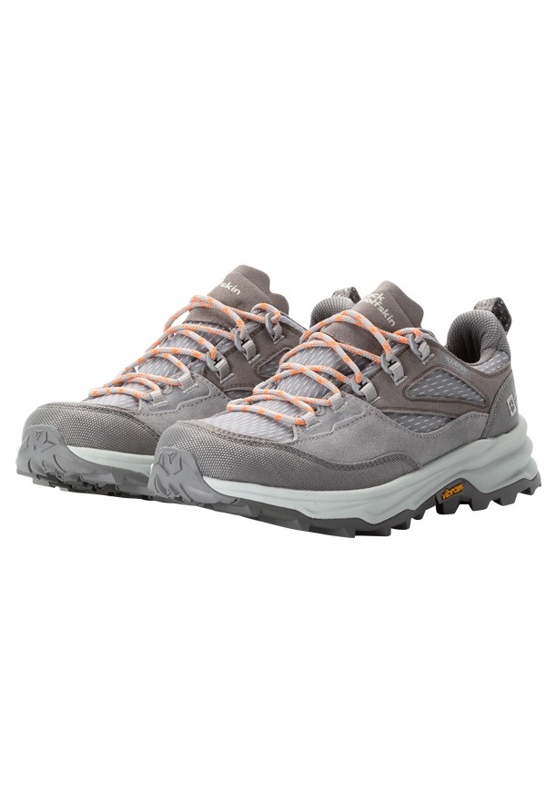 Jack Wolfskin Cyrox Texapore Low Wandelschoenen Dames Grijs | 67695420