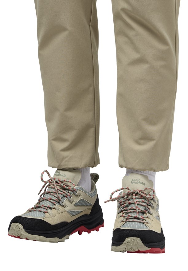 Jack Wolfskin Cyrox Texapore Low Wandelschoenen Dames Wit | 13392299