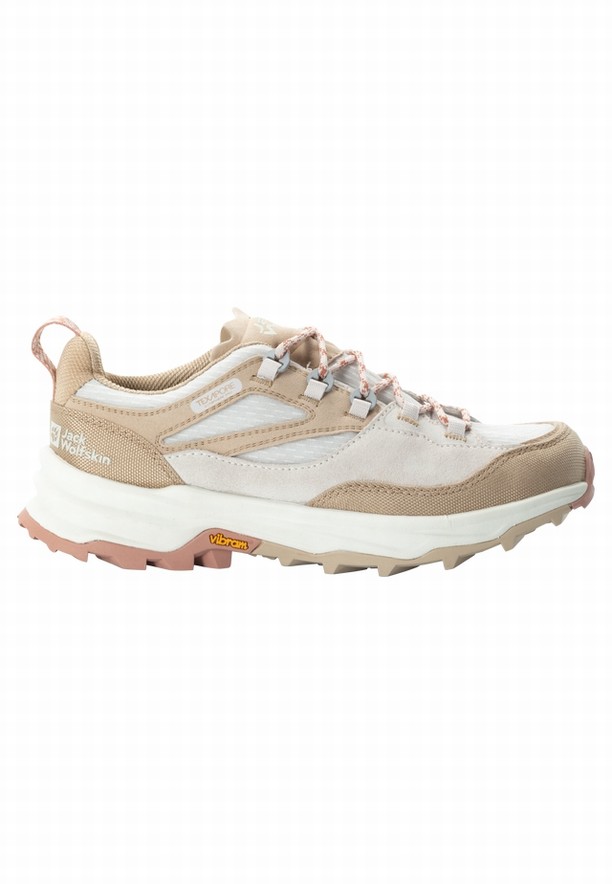 Jack Wolfskin Cyrox Texapore Low Wandelschoenen Dames Wit | 13392299