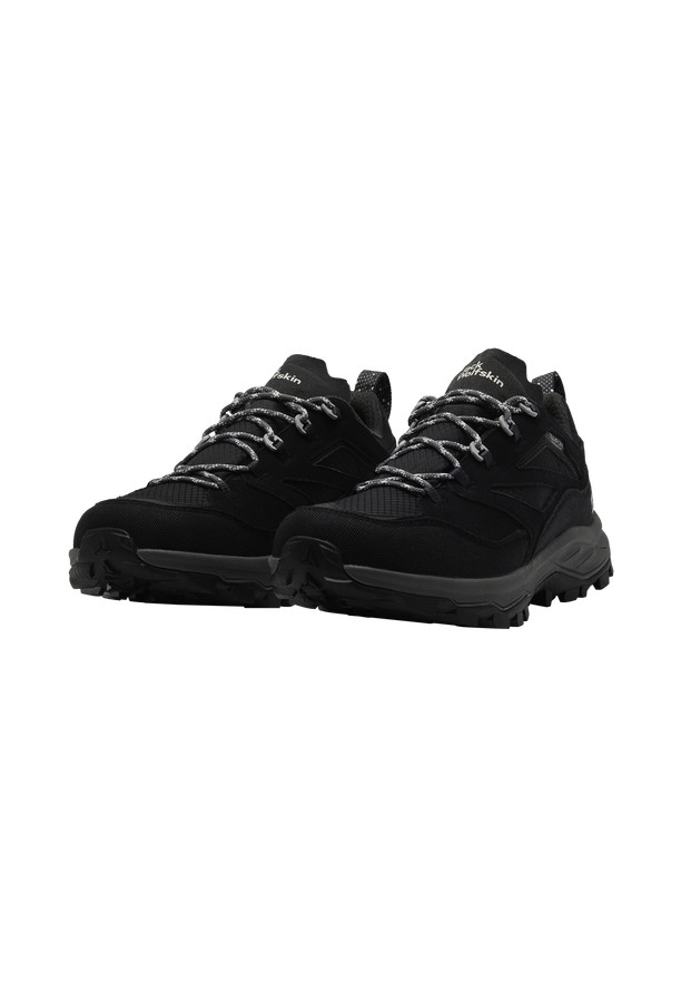 Jack Wolfskin Cyrox Texapore Low Wandelschoenen Heren Zwart | 51412809