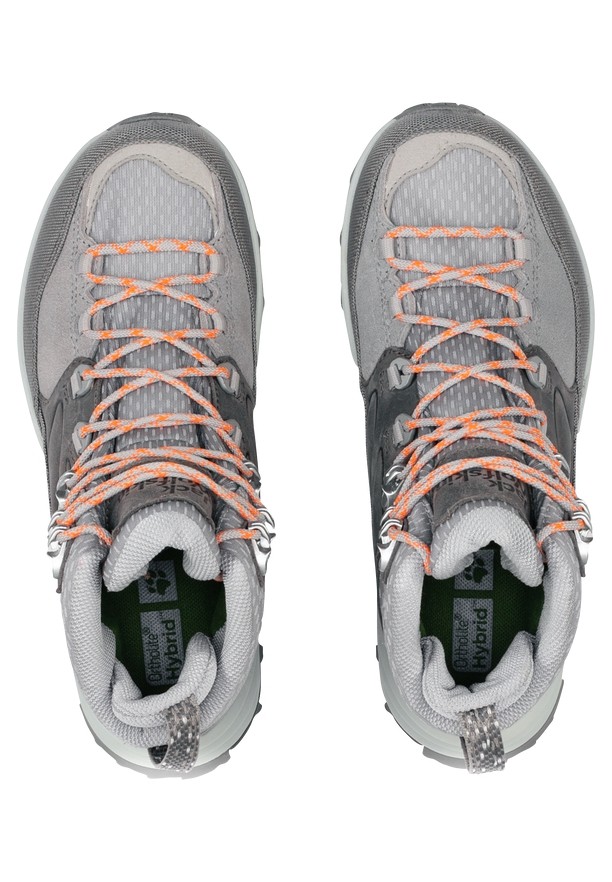 Jack Wolfskin Cyrox Texapore Mid Wandelschoenen Dames Grijs | 93254202