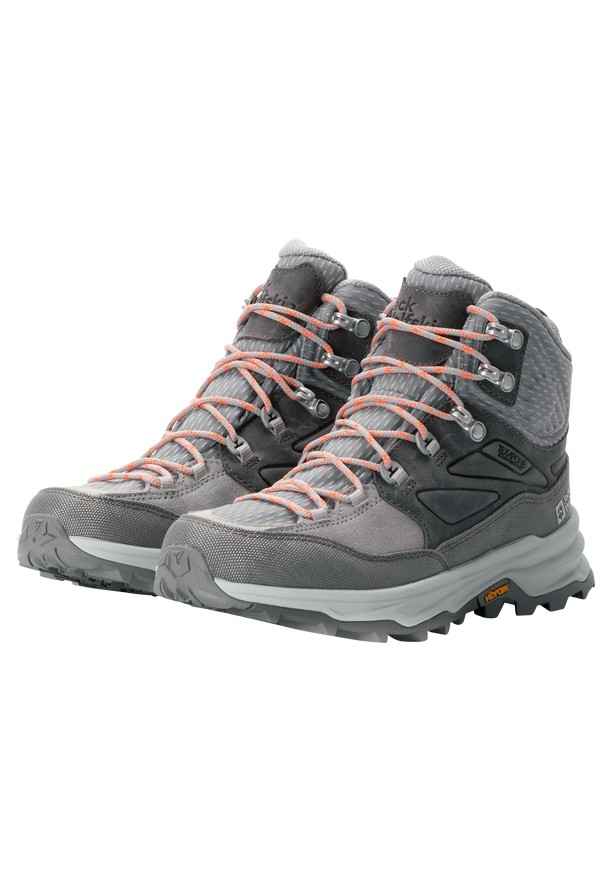 Jack Wolfskin Cyrox Texapore Mid Wandelschoenen Dames Grijs | 93254202