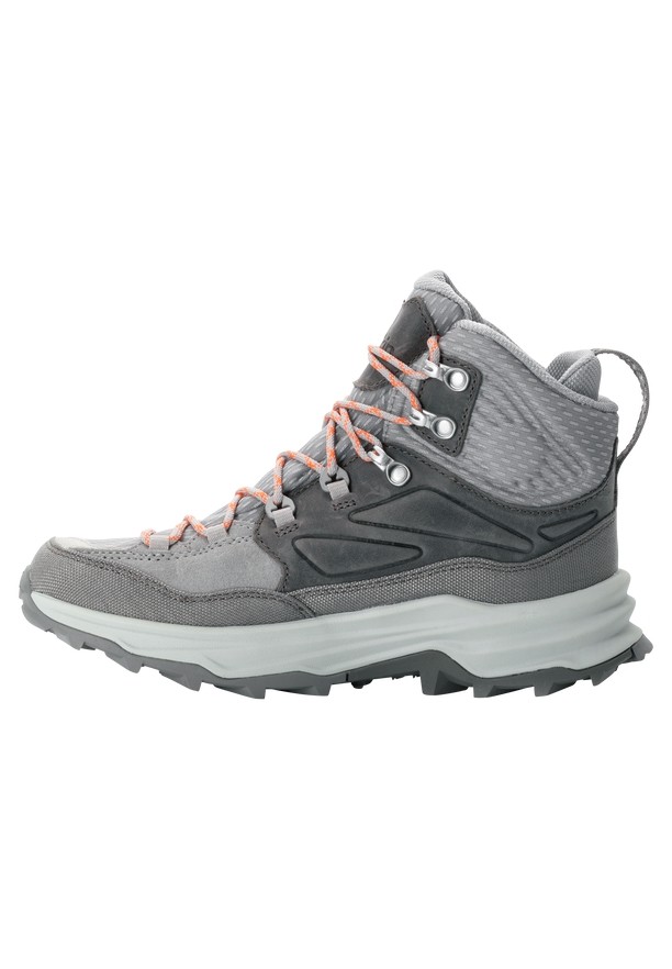 Jack Wolfskin Cyrox Texapore Mid Wandelschoenen Dames Grijs | 93254202