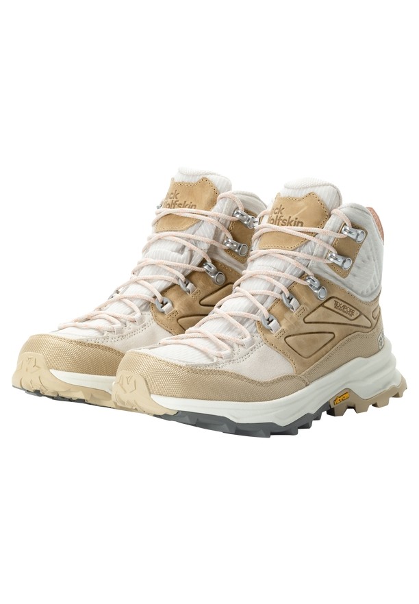 Jack Wolfskin Cyrox Texapore Mid Wandelschoenen Dames Wit | 46174154