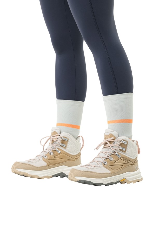 Jack Wolfskin Cyrox Texapore Mid Wandelschoenen Dames Wit | 46174154