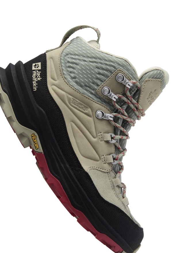 Jack Wolfskin Cyrox Texapore Mid Wandelschoenen Dames Grijs | 93143579