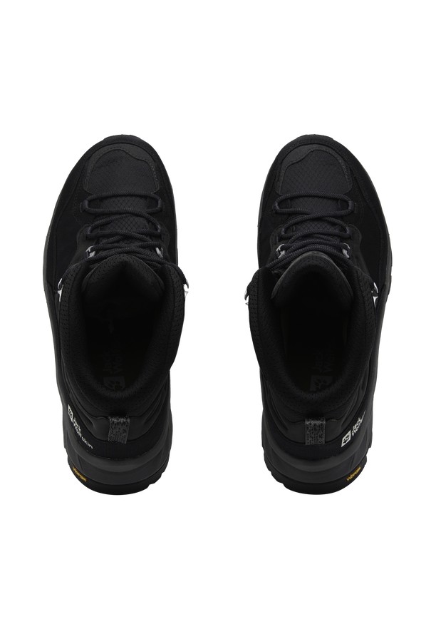 Jack Wolfskin Cyrox Texapore Mid Wandelschoenen Heren Zwart | 92139125