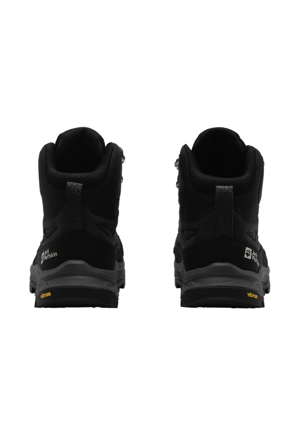 Jack Wolfskin Cyrox Texapore Mid Wandelschoenen Heren Zwart | 92139125