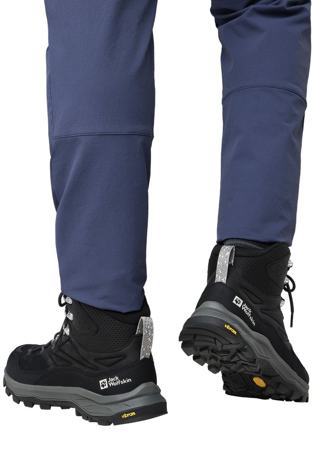 Jack Wolfskin Cyrox Texapore Mid Wandelschoenen Heren Zwart | 92139125