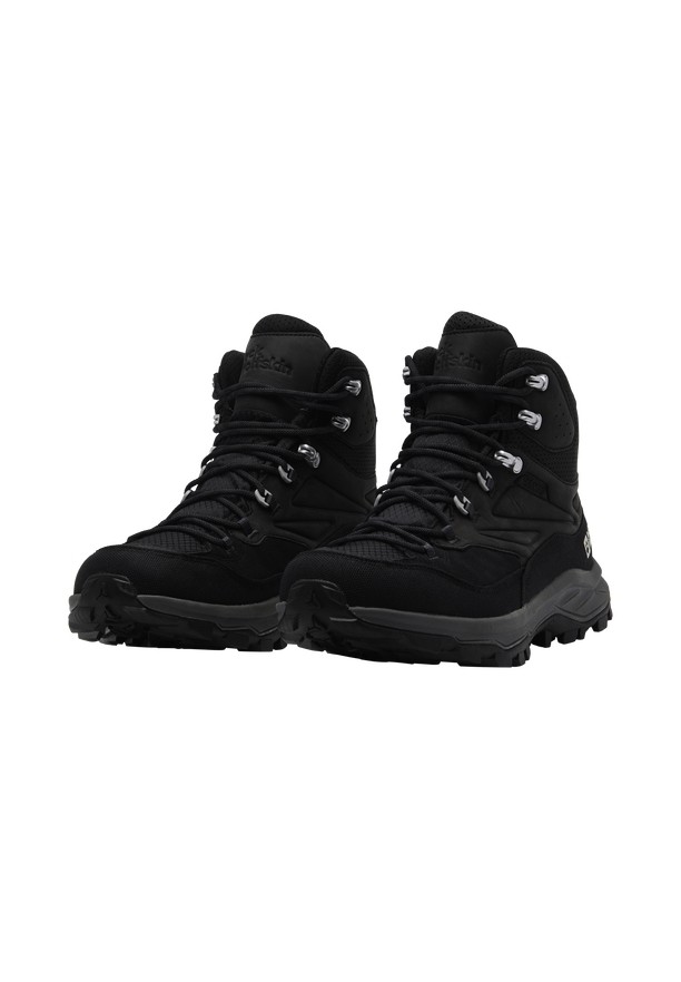 Jack Wolfskin Cyrox Texapore Mid Wandelschoenen Heren Zwart | 92139125