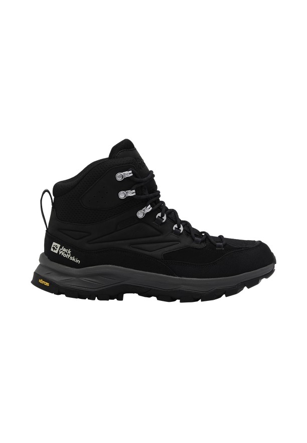 Jack Wolfskin Cyrox Texapore Mid Wandelschoenen Heren Zwart | 92139125