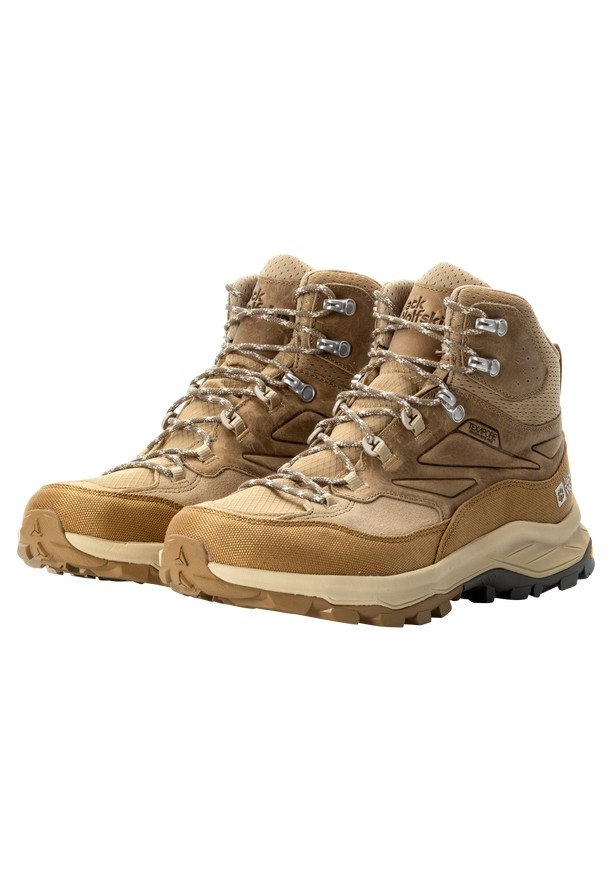 Jack Wolfskin Cyrox Texapore Mid Wandelschoenen Heren Bruin | 37351755