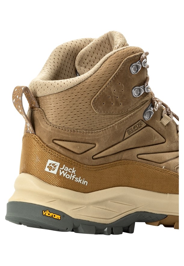Jack Wolfskin Cyrox Texapore Mid Wandelschoenen Heren Bruin | 37351755