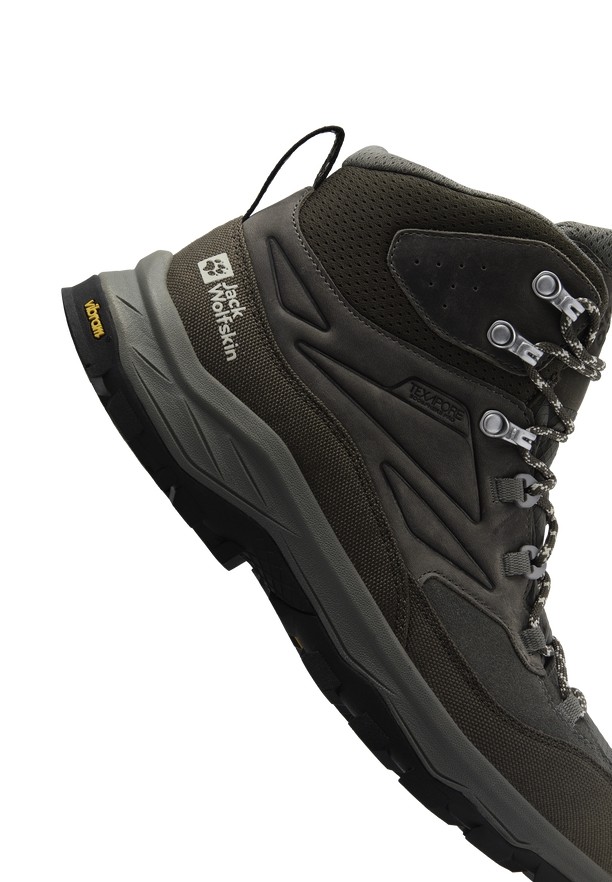 Jack Wolfskin Cyrox Texapore Mid Wandelschoenen Heren Koffie | 55837997