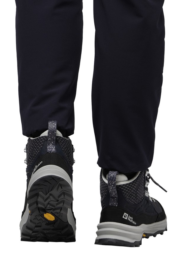 Jack Wolfskin Cyrox Texapore Mid Wandelschoenen Dames Zwart | 96863111