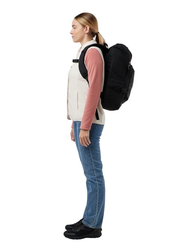 Jack Wolfskin Dachsberg Dagrugzak Dames Zwart | 63568689