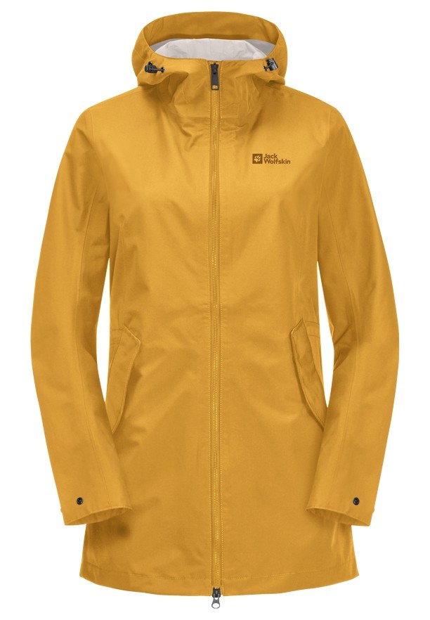 Jack Wolfskin Dakar Regenjassen Dames Geel | 43092887