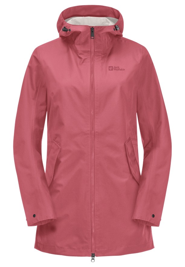 Jack Wolfskin Dakar Regenjassen Dames Roze | 53835189