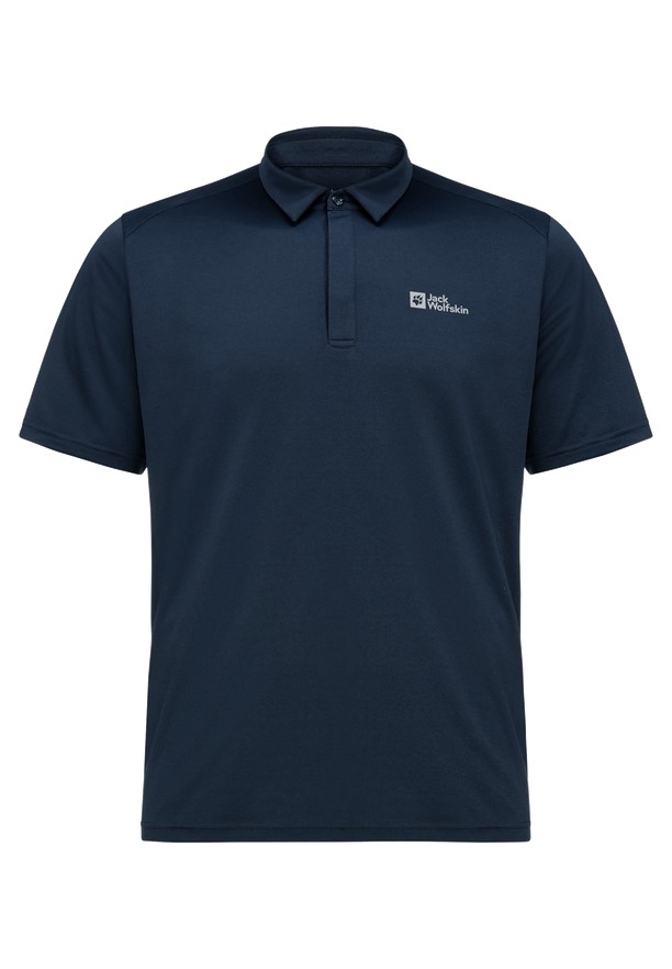 Jack Wolfskin Delgami Poloshirt Heren Donkerblauw | 53964241