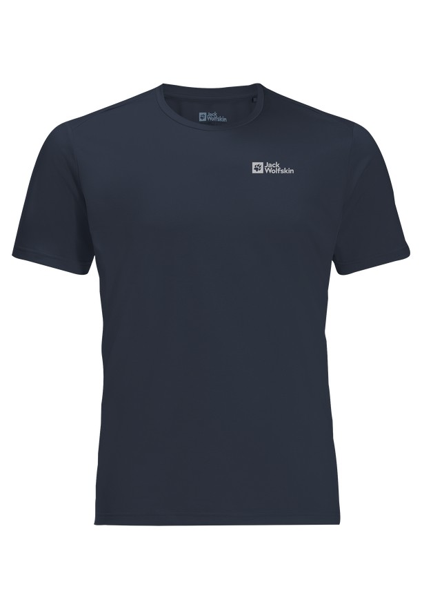 Jack Wolfskin Delgami S/s T-shirts Heren Donkerblauw | 34709783