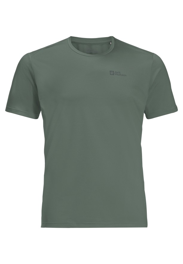 Jack Wolfskin Delgami S/s T-shirts Heren Groen | 78693506