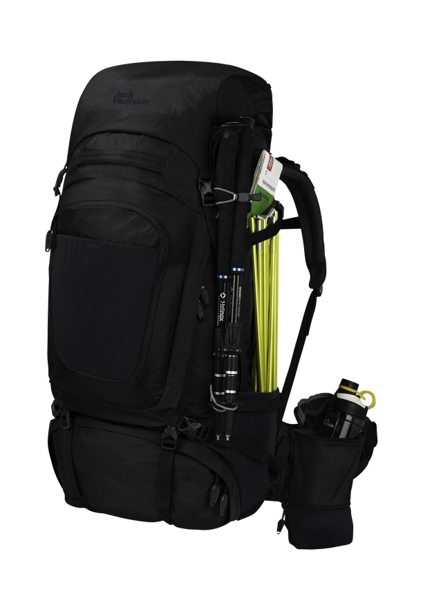 Jack Wolfskin Denali 65|10 Trekking Rugzak Dames Zwart | 44335243