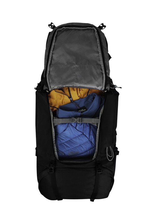 Jack Wolfskin Denali 65|10 Trekking Rugzak Dames Zwart | 44335243