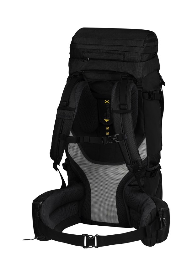 Jack Wolfskin Denali 65|10 Trekking Rugzak Dames Zwart | 44335243