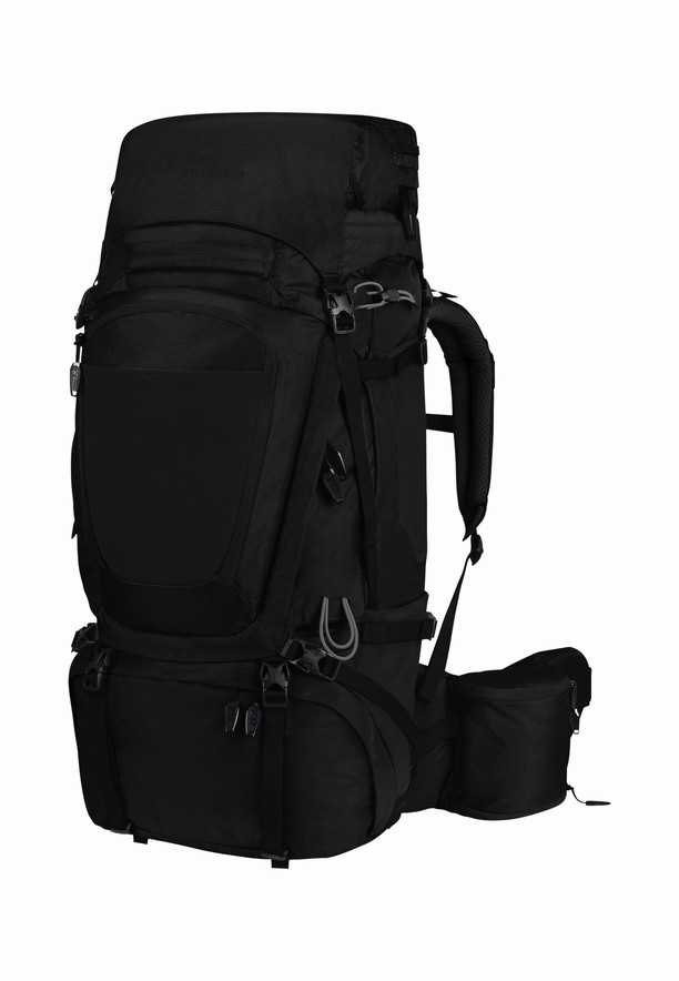 Jack Wolfskin Denali 65|10 Trekking Rugzak Heren Zwart | 33632276