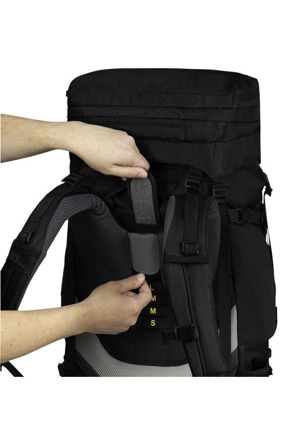 Jack Wolfskin Denali 65|10 Trekking Rugzak Heren Zwart | 33632276