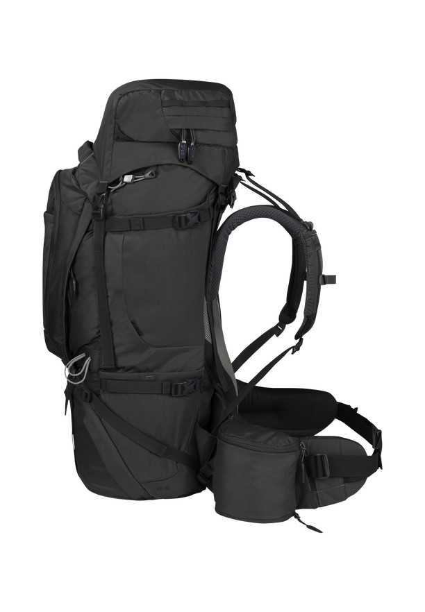 Jack Wolfskin Denali 65|10 Trekking Rugzak Dames Zwart | 79099362