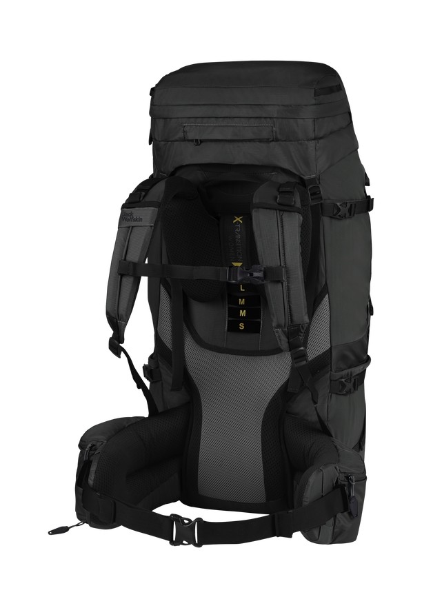 Jack Wolfskin Denali 65|10 Trekking Rugzak Dames Zwart | 79099362