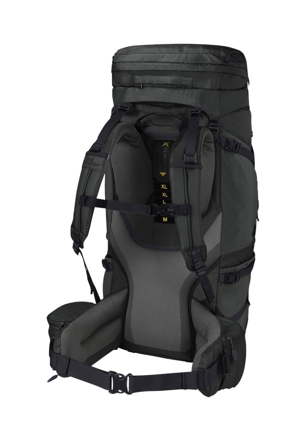 Jack Wolfskin Denali 75|10 Trekking Rugzak Heren Zwart | 31125064