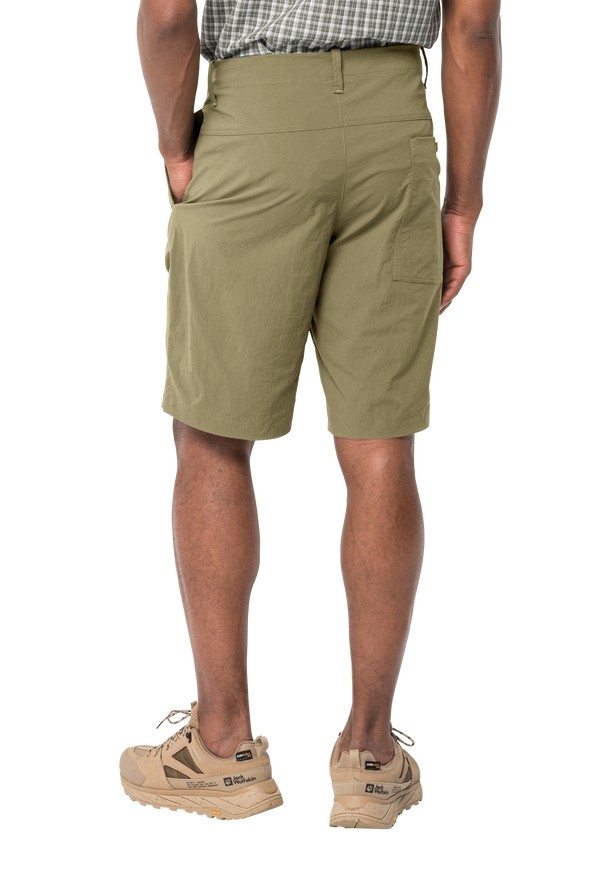 Jack Wolfskin Desert Korte Broek Heren Olijfgroen | 92619389
