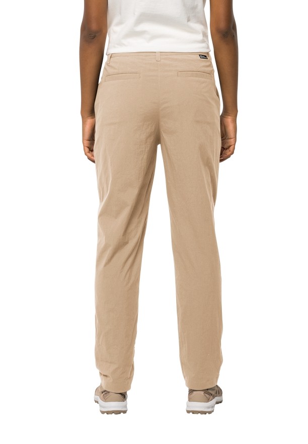 Jack Wolfskin Desert Roll Up Broek Dames Khaki | 59201764