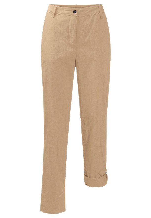 Jack Wolfskin Desert Roll Up Broek Dames Khaki | 59201764