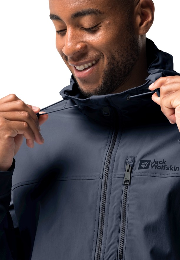Jack Wolfskin Desert Wind Jassen Heren Donkerblauw | 93098824