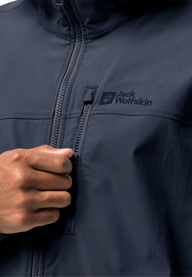 Jack Wolfskin Desert Wind Jassen Heren Donkerblauw | 93098824