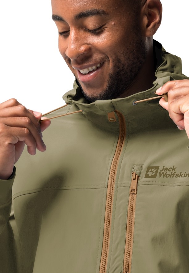 Jack Wolfskin Desert Wind Jassen Heren Olijfgroen | 73676849