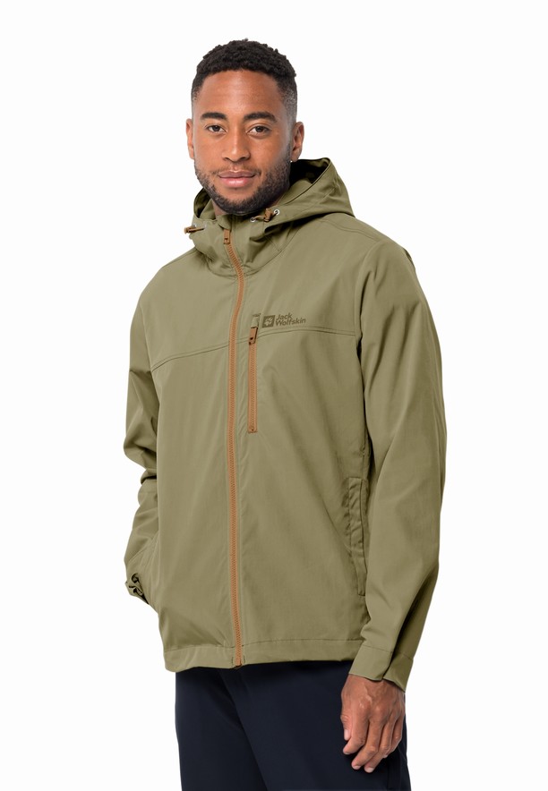 Jack Wolfskin Desert Wind Jassen Heren Olijfgroen | 73676849