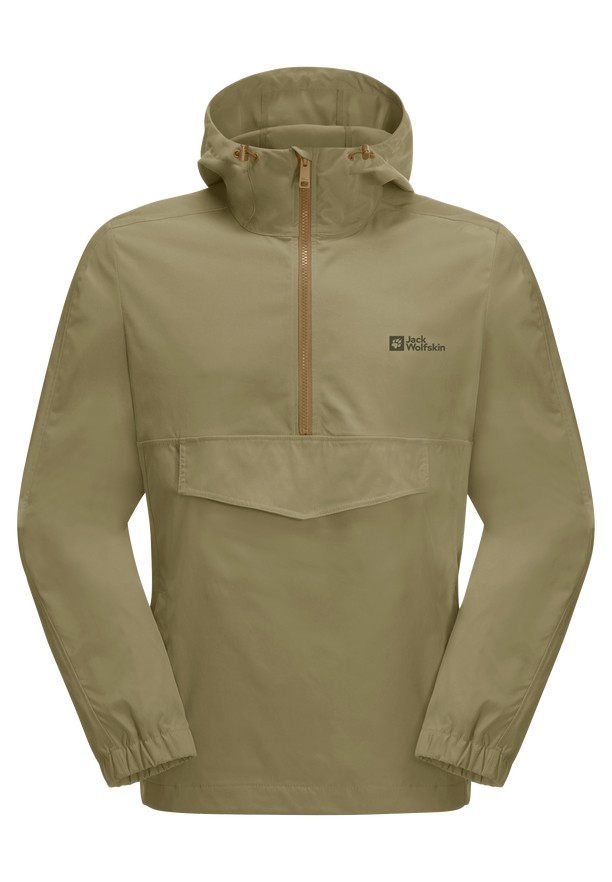 Jack Wolfskin Desert Wind Overhead Jassen Heren Olijfgroen | 68409336