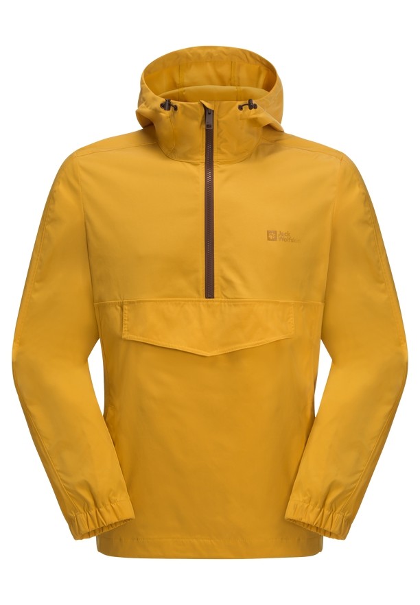 Jack Wolfskin Desert Wind Overhead Jassen Heren Geel | 34356827