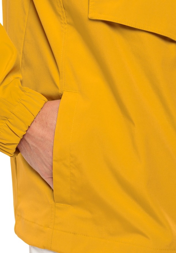 Jack Wolfskin Desert Wind Overhead Jassen Heren Geel | 34356827