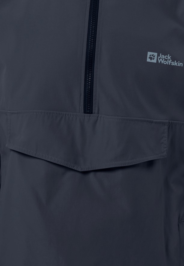 Jack Wolfskin Desert Wind Overhead Jassen Heren Donkerblauw | 48906793